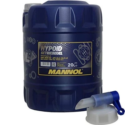 Imagen de Aceite de engranaje Mannol Hipoid 80W 90 API GL4/GL 5 20 litros + grifo salida