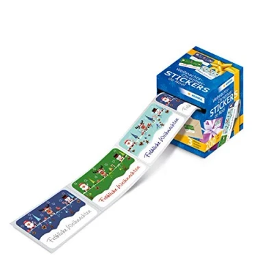 Imagen de HERMA Navidad pegatinas, 200 Pegatina en rollo