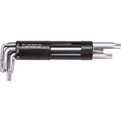 Imagen de KS Tools 151.2200 Juego de llaves Allen Torx 8 pzs, modelo largo