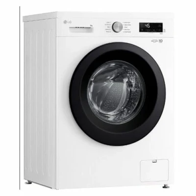 Imagen de Lavadora carga frontal LG F4X1009NWK, 9 kg, 1400 rpm, 10 programas, AI Direct Drive™, Steam™, Blanco