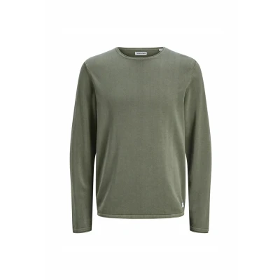 Imagen de Jack &amp; Jones Jjeleo CREW NECK NOOS Jersey de punto, Hombre, Talla: Small, Agave green
