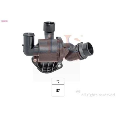 Imagen de EPS 1.880.781 Termostato, refrigerante 87 Made in Italy OE Equivalent con junta AUDI: A5 B8 Coupé, A4 Berlina, A6 C6 SEAT: Exeo Berlina
