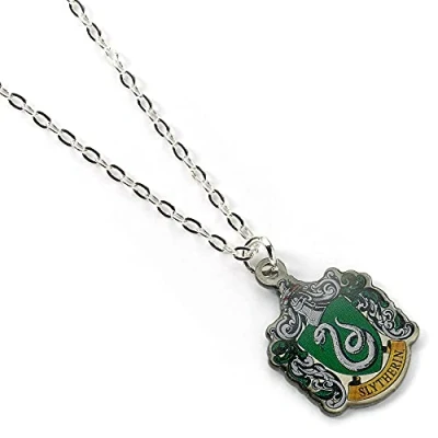 Imagen de Harry Potter Colgante y collar chapado en plata Slytherin