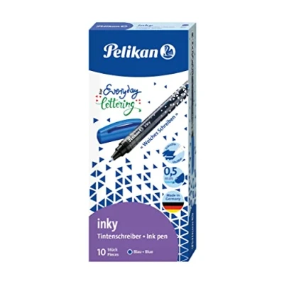 Imagen de Pelikan Inky 273 Bolígrafo de tinta (10 unidades, en caja plegable), color azul