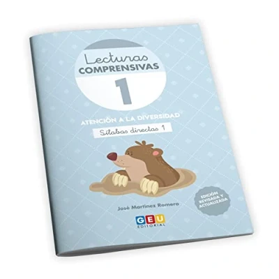 Imagen de Editorial GEU. Lecturas comprensivas 1. Libro para aprender a leer con comprensión lectora. Aprendizaje de las sílabas directas. Educación infantil.