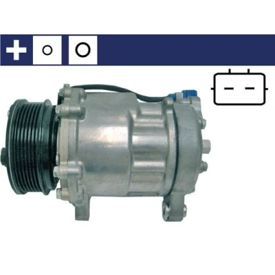 Imagen de MAHLE ORIGINAL ACP 61 000S Compresor de Aire Acondicionado SD6V12 12 PAG 46 R 134 a con junta anular SEAT: Ibiza 2, Córdoba I Berlina