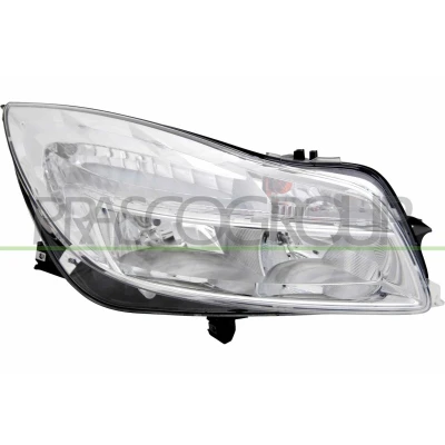 Imagen de PRASCO OP0604903 Faros derecha H7, H1 con luz diurna servomotor para reg. alcance luces OPEL: Insignia A Sedán, Sports Tourer