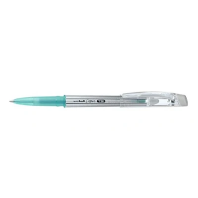 Imagen de UNI BALL Lote de 3 rollos tinta gel SIGNO TSI borrable punta media, color verde