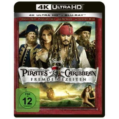 Imagen de Pirates of the Caribbean 4 Fremde Gezeiten (4K Ultra HD) (+ Blu ray 2D) [Blu ray]