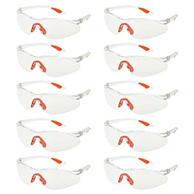 Imagen de 10Pack Gafas de Seguridad Transparentes,Gafas Protectoras,Gafas Proteccion Laboral Antivaho/Antipolvo/Antiarañazos,para niños Nerf Gun Battles y Lentes Trabajo Laboratorio