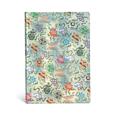Imagen de Paperblanks Hardcover Journals Shankha Rayado Midi (130 x 180 mm) (Sacred Tibetan Textiles): Lined