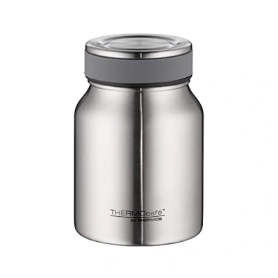 Imagen de THERMOcafé by THERMOS TC Food Jar Recipiente de Comida Aislante, Esterilla Acero Inoxidable, 500 ml