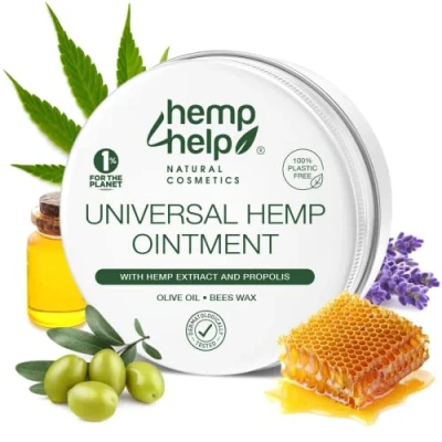 Imagen de TRATAMIENTO AVANZADO para PSORIASIS Pomada Orgánica de Cáñamo y Manuka Nueva Zelanda Alivio Natural Libre Crueldad la Piel Seca Testado Dermatológicamente Sin Plástico
