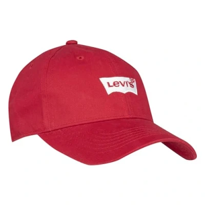 Imagen de Levi&#039;s LAN Core Batwing Curve Brimcap, Gorra Niños, Rojo (Ají Picante), 8/20