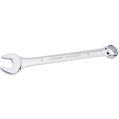 Imagen de Draper 35209 Hi Torq Llave combinada de patrón corto métrico, 18 mm, azul