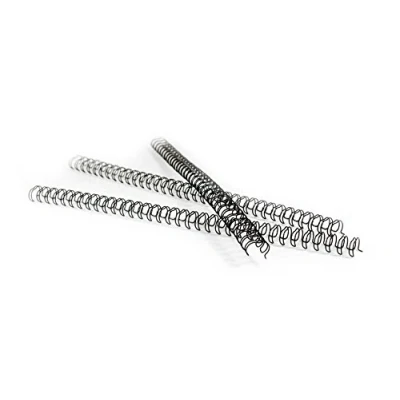 Imagen de Pavo Premium Espirales de alambre para encuadernar (A4, 6.4 mm, división 3:1, 100 unidades, 1 35 páginas), color negro