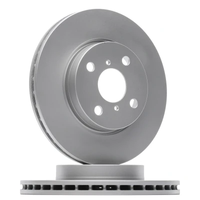 Imagen de JURID 562421JC Disco de freno 258 22 4 100 ventilado revestido sin tornillos TOYOTA: Yaris II Hatchback, III Vios / Berlina