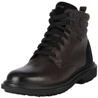 Imagen de Geox U Faloria B Abx, Botas Hombre, Negro 01, 45 EU