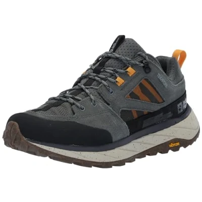 Imagen de Jack Wolfskin Terraquest Texapore Low M, Zapatillas para Caminar Unisex Adulto, Gecko Verde, 46 EU