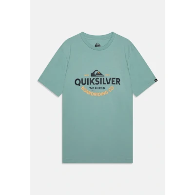 Imagen de Quiksilver Typed OUT Unisex Camiseta estampada, Talla: 16a, Aquifer