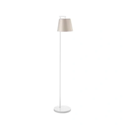 Imagen de EXO Lighting lampara de pie salon NEMO lamparas para Haz tu casa un ambiente acogedor (H 140 cm) E27 40W IP20 candeeiro pé floor lamp for living room blanca