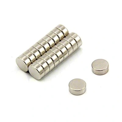 Imagen de N42 Magnet de Neodimio Para Artes, Manualidades, Fabricación Modelos, Bricolaje, Pasatiempos, Oficina Y Hogar 10mm Diámetro x 4mm Espesor 2.3kg Paquete 20