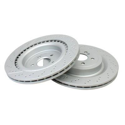 Imagen de QUARO Disco de freno MERCEDES BENZ: Clase C Sedán, T modell, Coupé 360mm 26mm 5 112mm perforado/ventil. int. QD1650 Discos
