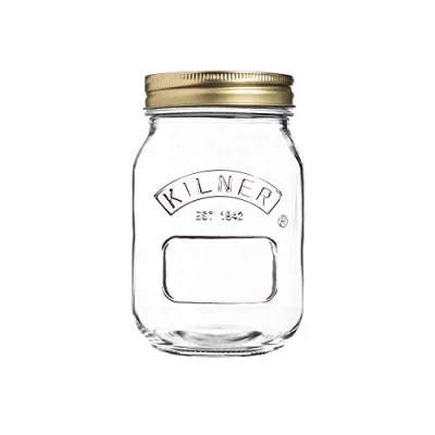 Imagen de Kilner Tarro de almacenaje edición aniversario, transparente, 0.5 Litre