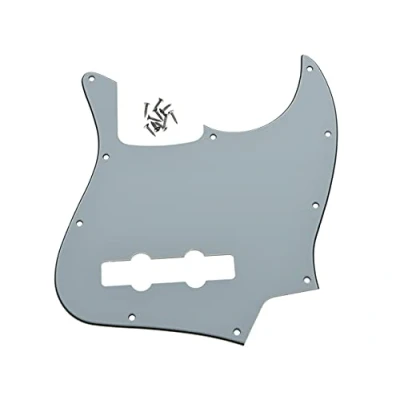 Imagen de Dopro Golpeador Jazz Bass J para USA/Mexican 4 cuerdas FD Blanco 3 capas (WBW)