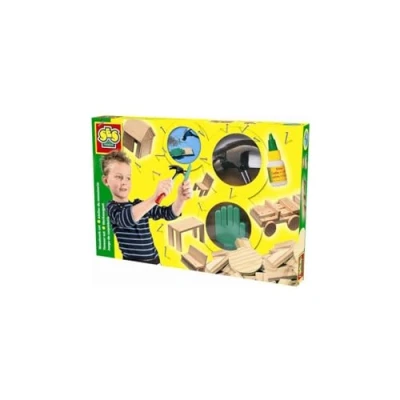 Imagen de SES 943 Set de carpintería para niños, Multicolor, pequeño (00943)