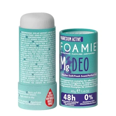Imagen de Foamie desodorante Sólido &quot;Rain In The Woods&quot; Stick 48h con fragancia fresca, sin aluminio &amp; alcohol, vegano plástico, 40g