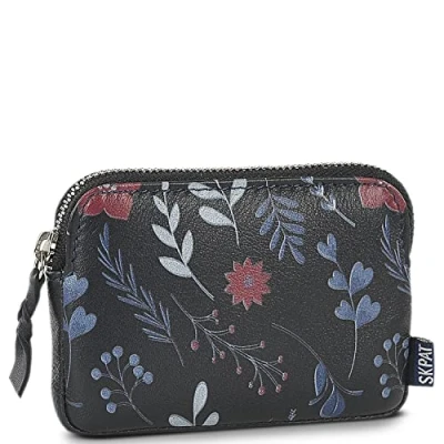 Imagen de SKPAT Monedero Mujer Elegante, Cartera Compacta, Pequeño, Monederos De Mujer, Sofisticados 204804, Marino