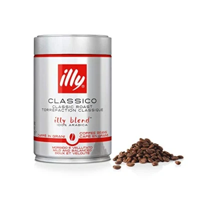 Imagen de illy Café, Café Clásico en Grano, Tostado Medio, 100% Arábica 250g
