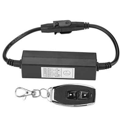 Imagen de Oumefar Control Remoto inalámbrico 12V DC Motor actuador Lineal DPDT Interruptor de Marcha atrás hacia adelante