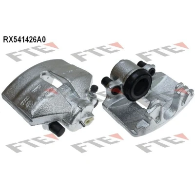 Imagen de FTE 9291592 Pinza de freno gris Hierro fundido Eje delantero, derecha sin soporte VOLKSWAGEN: Golf 5, Passat B6 Variant, Touran I