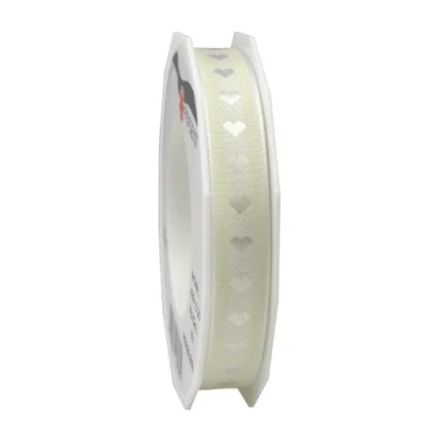 Imagen de Präsent Cinta Impresa, Tafetán Satén, Rosa, 15 mm Width, 20 m Length