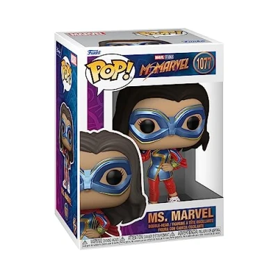 Imagen de Funko Pop! Marvel: Ms. Marvel Figura de Vinilo Coleccionable Idea Regalo Mercancia Oficial Juguetes para Niños y Adultos TV Fans Muñeco Coleccionistas Exposición