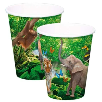 Imagen de Folat Beker Safari Party 250 ml/8