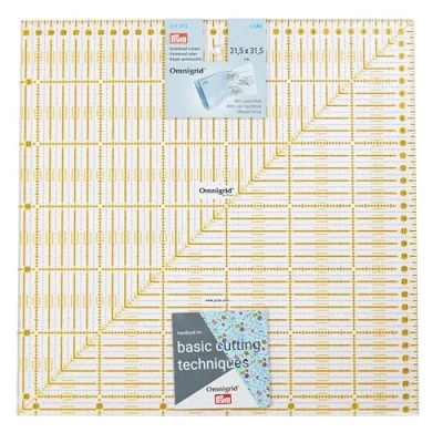 Imagen de Prym Ruler, Transparent, Black, Yellow, 31,5 x cm