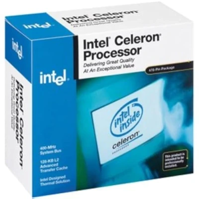 Imagen de Intel Celeron ® Processor E3300 (1 M Cache, 2.50 GHz, 800 MHz FSB) 2,5 GHz 1 MB L2 Caja de Procesador (2.50 FSB), Intel® Celeron®, LGA 775 (Socket T), 45 nm, E3300, 64 bits)