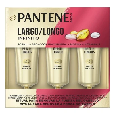 Imagen de Pantene Largo Infinito Ampollas 3 X 15 Ml Mujer