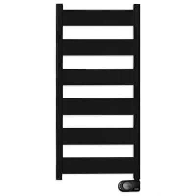 Imagen de HJM NERIS 750 Toallero eléctrico de Aluminio secatoallas W programable para un Menor Consumo Función Turbo Negro