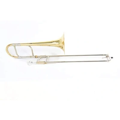 Imagen de Roy Benson Trombón Mib Alt AT 201 (campana de latón primera calidad, láminas alpaca, estuche forma ligera, con juego mochila, para músicos exigentes, peso: aprox. 0,95 kg)