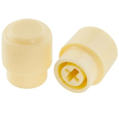 Imagen de Musiclily Ultra Universal Guitarr Botones Selector 3 Posiciones Tele Switch Tips Caps para Guitarra Eléctrica Fender Squier Tele, Crema(Set de 2)