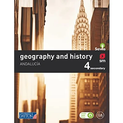 Imagen de Geography And History 4º Eso Savia Ed 2021 Andalucia