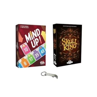 Imagen de Lote Mind Up + Skull King versión francesa 1 abrebotellas EUR Blumie (Mind King)