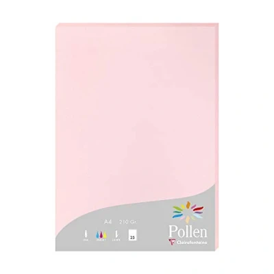 Imagen de Clairefontaine Pollen Papel de calco, 21 x 29,7 cm, color Rose