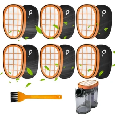 Imagen de AIVORO 6 Filtros para Aspiradora Philips SpeedPro Max Aqua FC6812 FC6813 FC6822 FC6823 FC6826 FC6723/01 FC6901 FC6904 XC7042/01 XC8045/01 XC8147/01 FC500 5/01 Accesorios