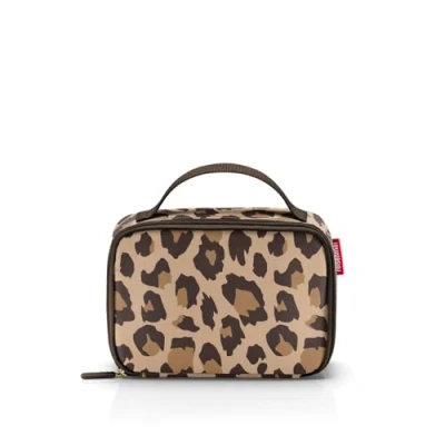 Imagen de reisenthel Thermocase Bolsa isotérmica pequeña para cosméticos, medicamentos, Aperitivos, etc. Hecho de Material Impermeable, Leo Macchiato, Talla única, Macchiato