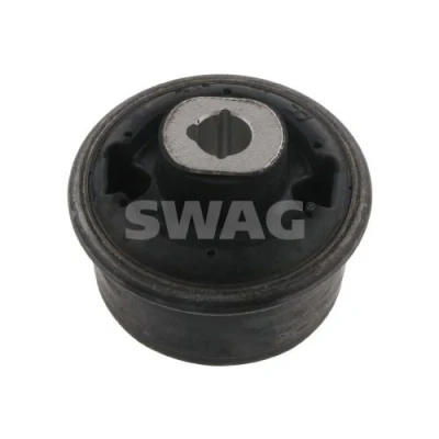 Imagen de SWAG 60 93 3087 Silentblock Brazo de Suspension Eje delantero, izquierda, debajo, posterior, derecha Caucho Soporte hidráulico